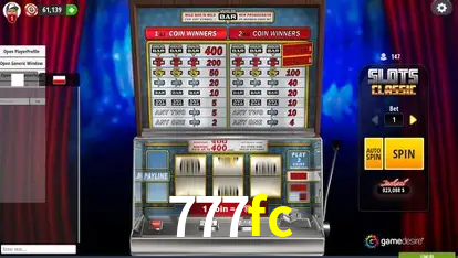 Descubra o Mundo do Cassino Online com 777fc